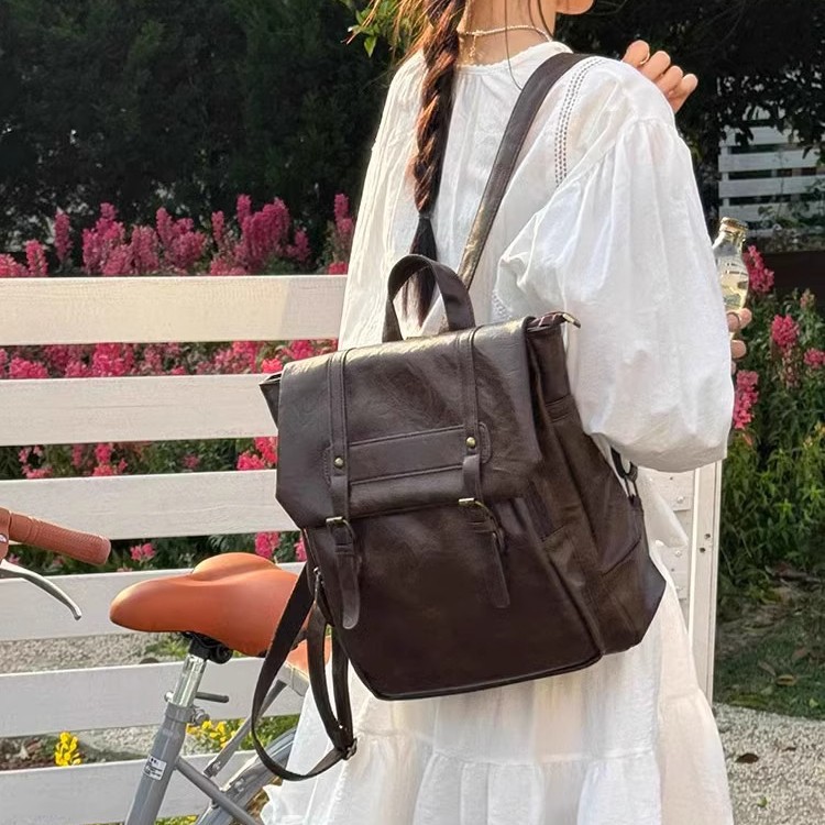 Women Casual Backpack PU Leath - огляд і ціна Leather Backpack Vintage