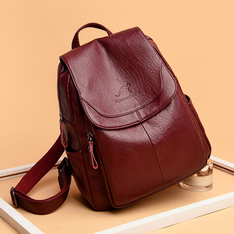 Vintage Soft Leather Backpack  - огляд і ціна Leather Backpack Vintage