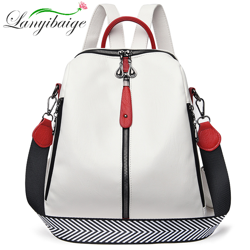 Fashion Backpack Women Soft Le - огляд і ціна Leather Backpack Vintage