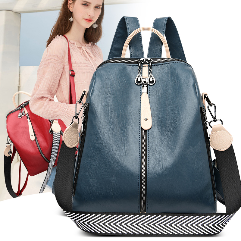 Fashion Backpack Women Soft Le - огляд і ціна Leather Backpack Vintage