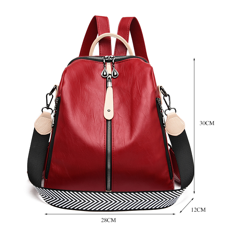 Fashion Backpack Women Soft Le - огляд і ціна Leather Backpack Vintage