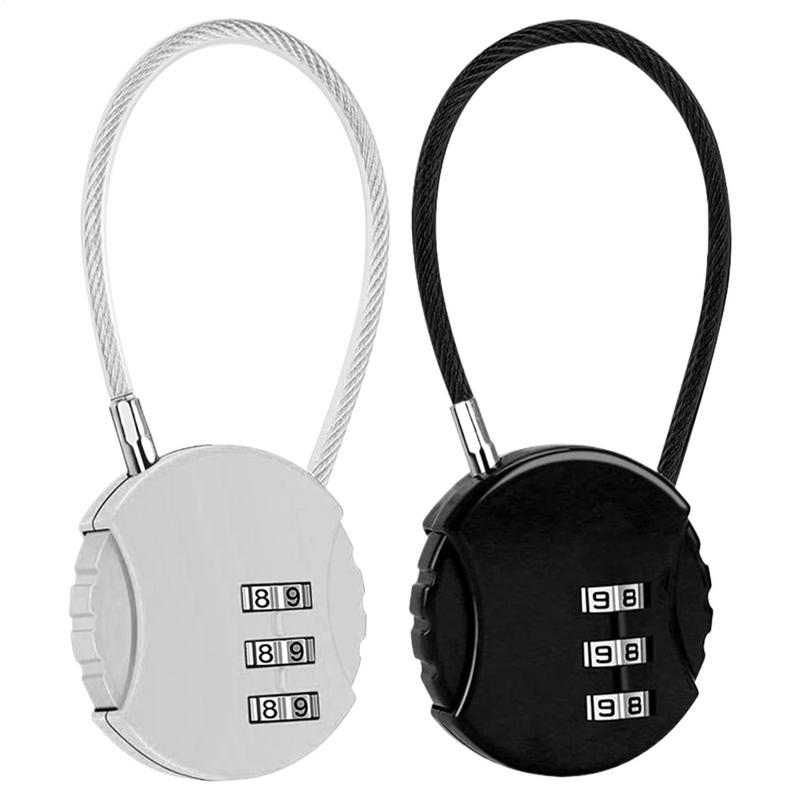 Round Shape Luggage Combo Lock - огляд і ціна Backpack Lock Combo